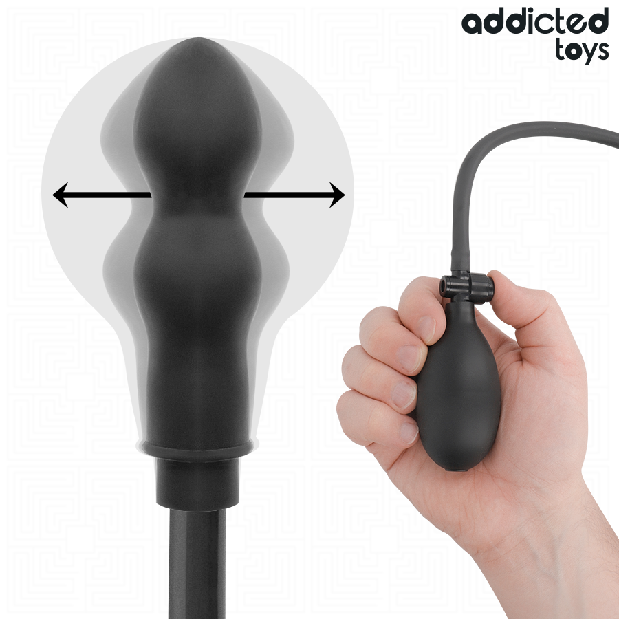 Plug anal gonflable Addicted Toys Modèle 1 avec pompe manuelle