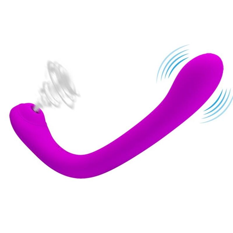 Pretty Love Alex lilas – stimulateur clitoridien succion et vibrations, double stimulation
