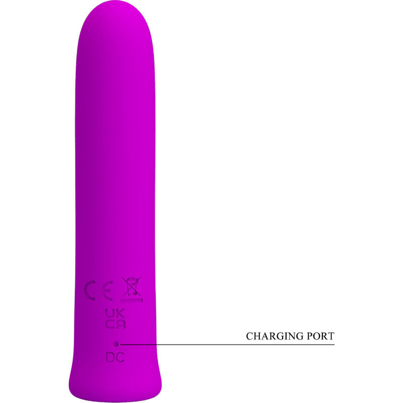 Pretty Love Curtis violet – port de recharge USB au dos