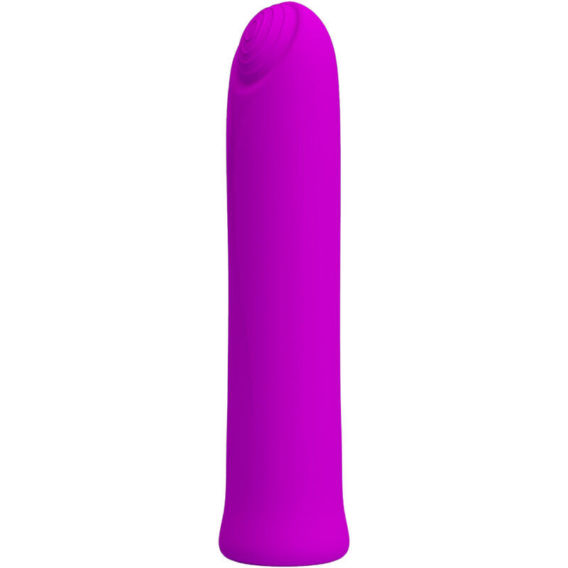 Pretty Love Curtis violet – vue de profil du mini vibromasseur rechargeable