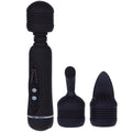 Pretty Love Magical Massager wand noir avec ses 3 têtes de stimulation
