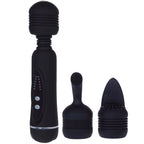 Pretty Love Magical Massager wand noir avec ses 3 têtes de stimulation