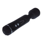 Pretty Love Magical Massager noir avec boutons de commande et tête flexible