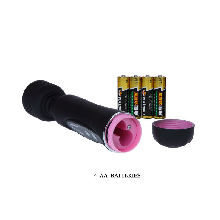Compartiment à piles du Pretty Love Magical Massager, alimentation par 4 piles AA