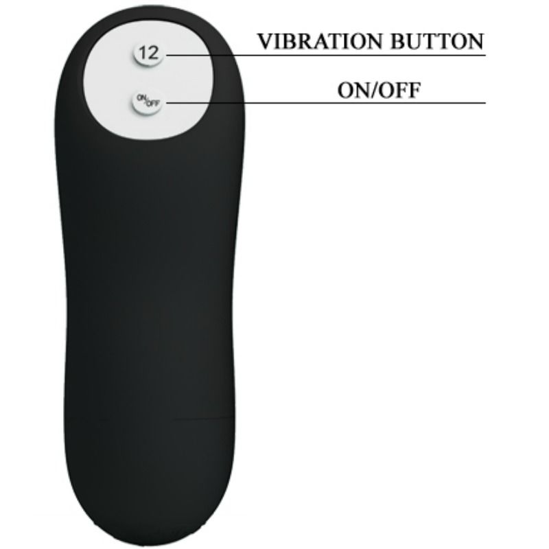 Télécommande filaire Pretty Love avec 12 modes de vibration