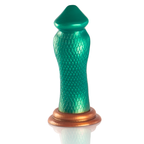 Python Cobra Vert Epic – gode fantasy vert et bronze 20,5 cm avec ventouse, vue de face