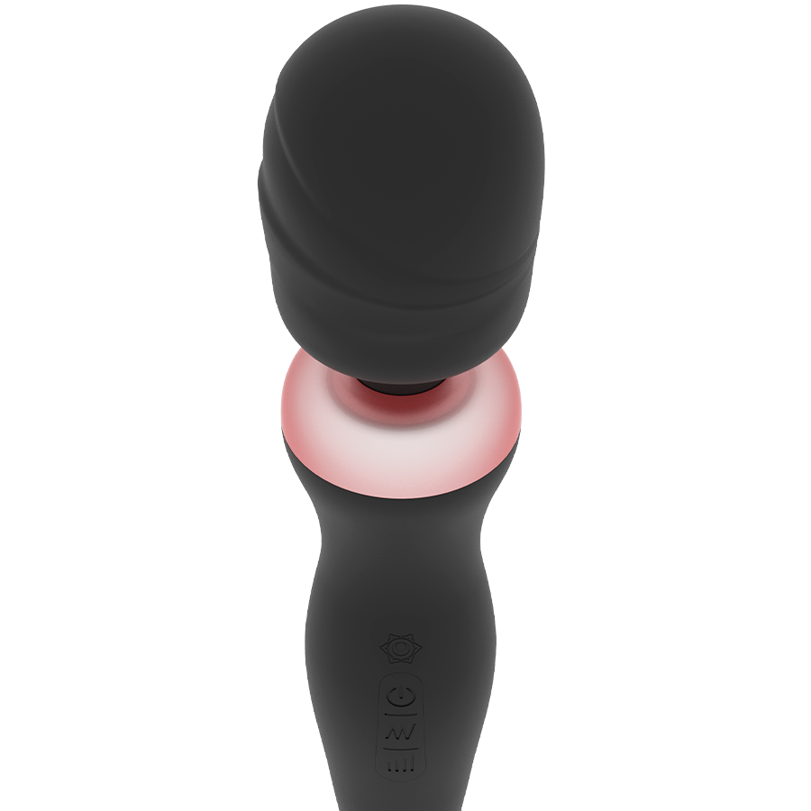 Rithual Akasha 2.0 noir avec boutons de commande et tête de massage
