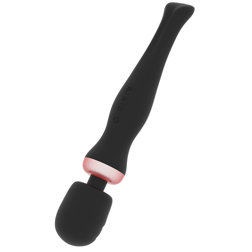 Rithual Akasha 2.0 wand rechargeable noir, vue complète
