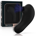 Rithual Shushu Pro noir avec coffret – stimulateur clitoridien Air Pulse et vibrations