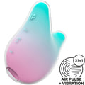 Satisfyer Mermaid Vibes menthe et rose – stimulateur clitoridien Air Pulse et vibrations
