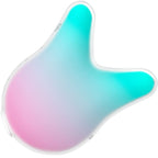 Satisfyer Mermaid Vibes – vue latérale du stimulateur menthe et rose