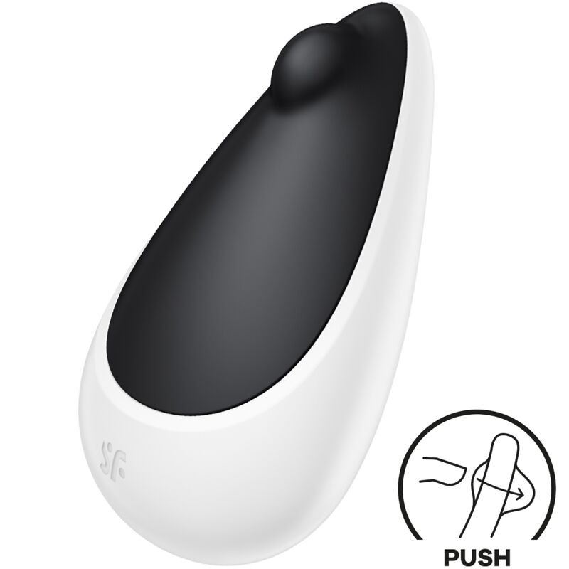 Satisfyer Spot On 3 noir – stimulateur clitoridien vibrant à pointe mobile