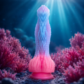 Selara Dawn Epic – gode fantasy bleu, violet et rose 19,5 cm avec ventouse dans un décor sous-marin fantastique