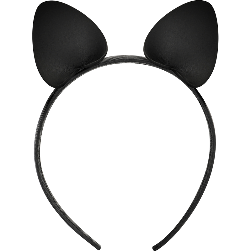 Emballage de face du serre-tête oreilles de chat noir Coquette Chic Desire