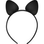 Emballage de face du serre-tête oreilles de chat noir Coquette Chic Desire