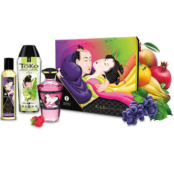 Kit Baisers Fruités – Coffret 3 soins Shunga