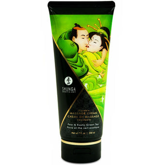 Crème de massage délectable Poire & Thé Vert 200 ml – Shunga