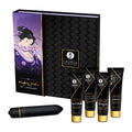Kit Shunga Geisha Coquinée en coffret avec balle vibrante noire et quatre cosmétiques