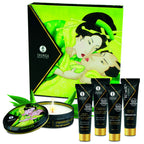 Coffret Shunga Geisha Thé Vert avec bougie Zenitude et soins Organica