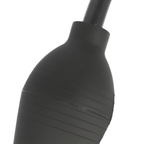 Détail de la poire souple Squeeze Clean noir Addicted Toys