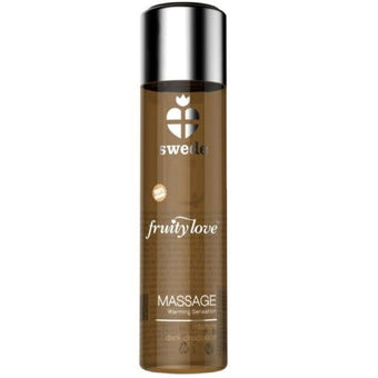 Huile de massage chauffante Chocolat Noir Intense 60 ml – Swede