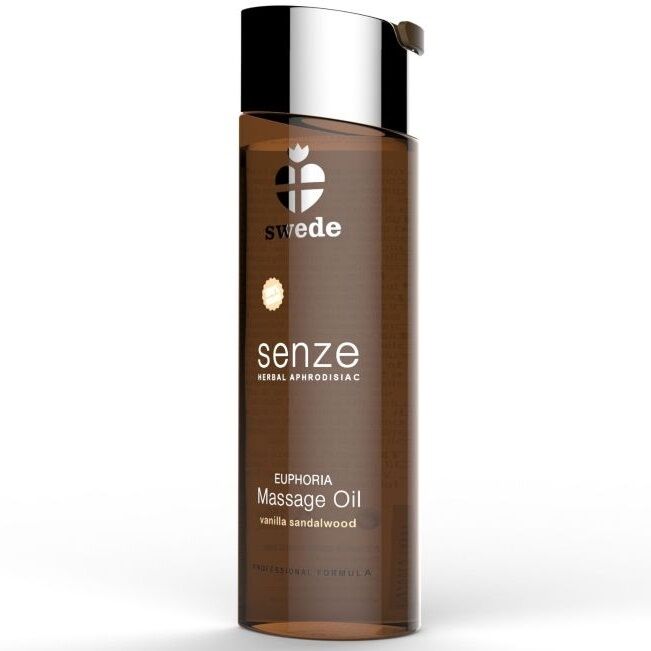 Huile de massage Senze Euphoria Vanille et Bois de Santal 75 ml Swede