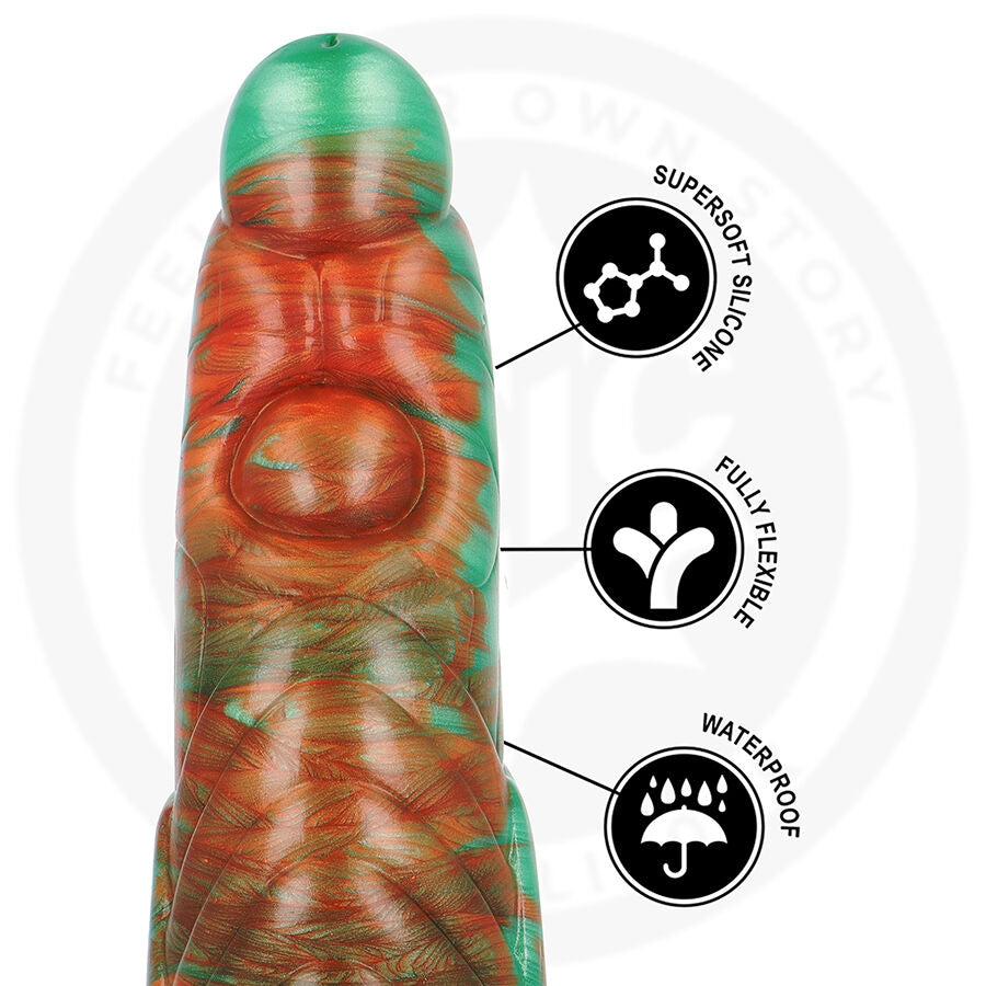 Tiryon Green Flash Epic – silicone Supersoft, entièrement flexible et waterproof