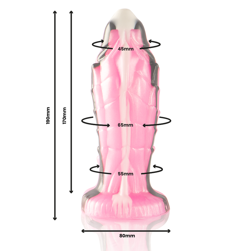 Triton Epic – dimensions 19 cm, longueur insérable 17 cm et base ventouse 8 cm