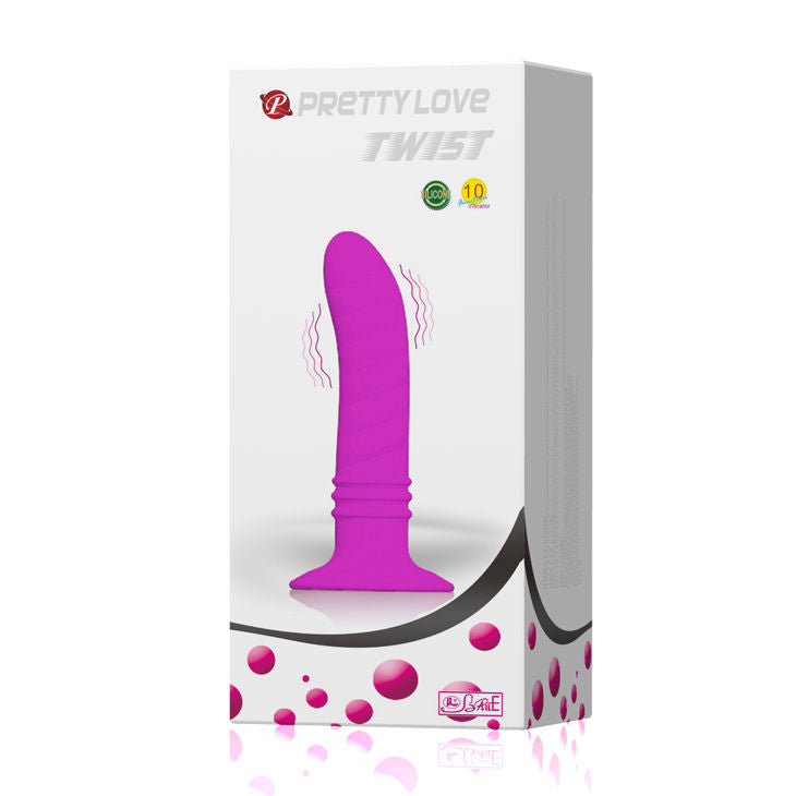 Boîte du plug anal vibrant Twist II Pretty Love